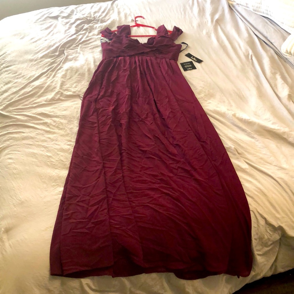 Lulus long evening dress sz large